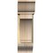 Ekena Millwork Imperial Traditional Rough Sawn Bracket w/ Offset Brace, Douglas Fir, 8"W x 22"D x 26"H BKT0806X22X26IMP01RDF - alternate 2